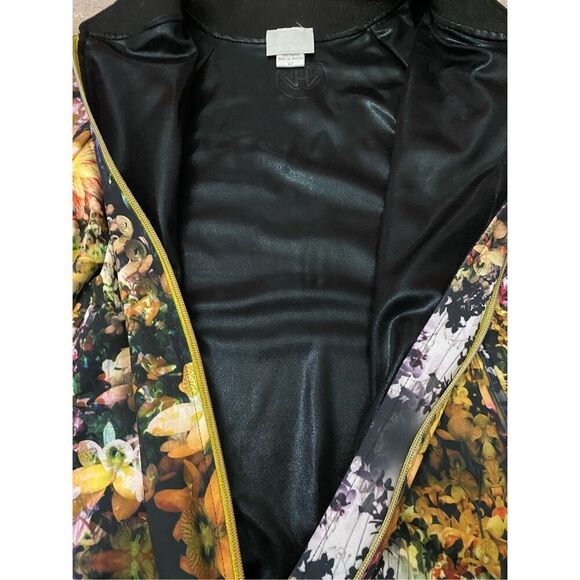 Hollie Watman Oversized Bell Sleeve Floral Jacket Sz XS - Picture 5 of 8
